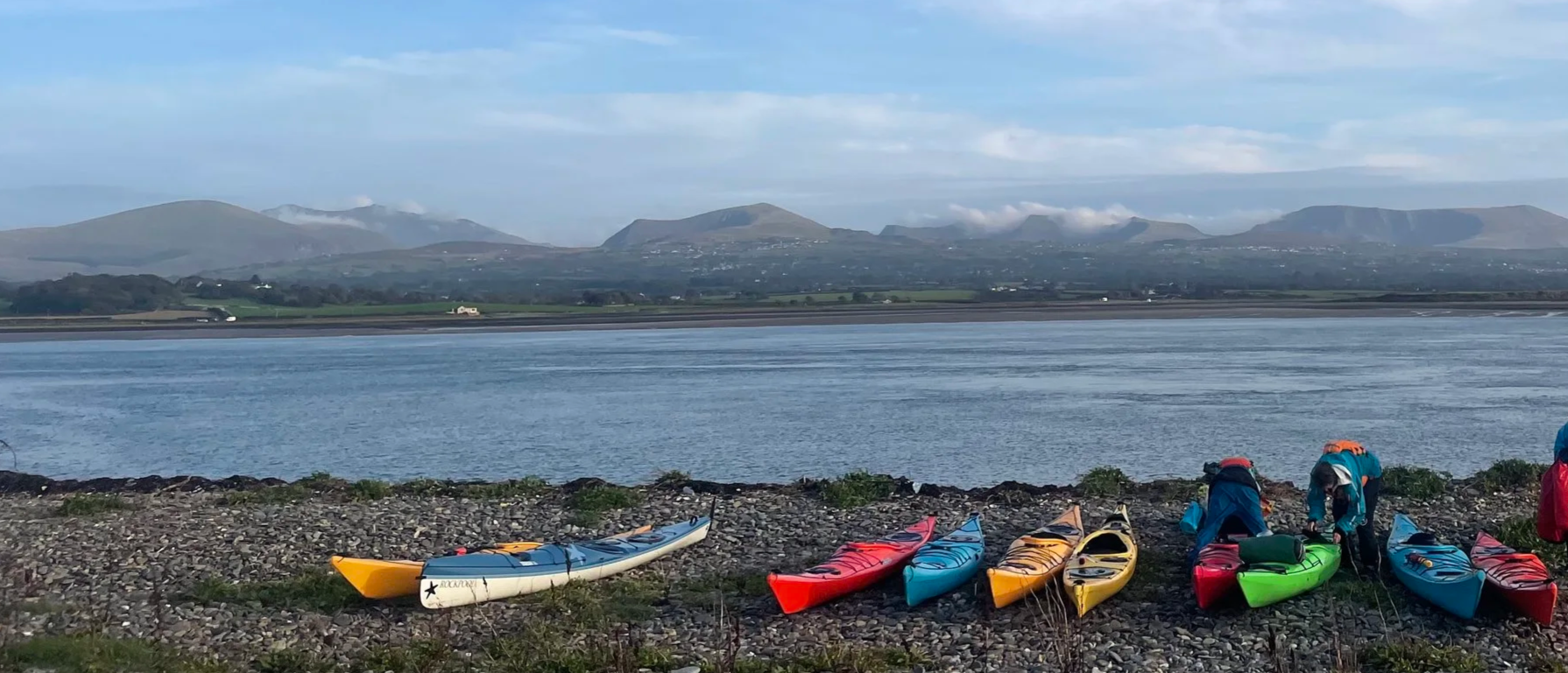 sea kayaking course in north wales