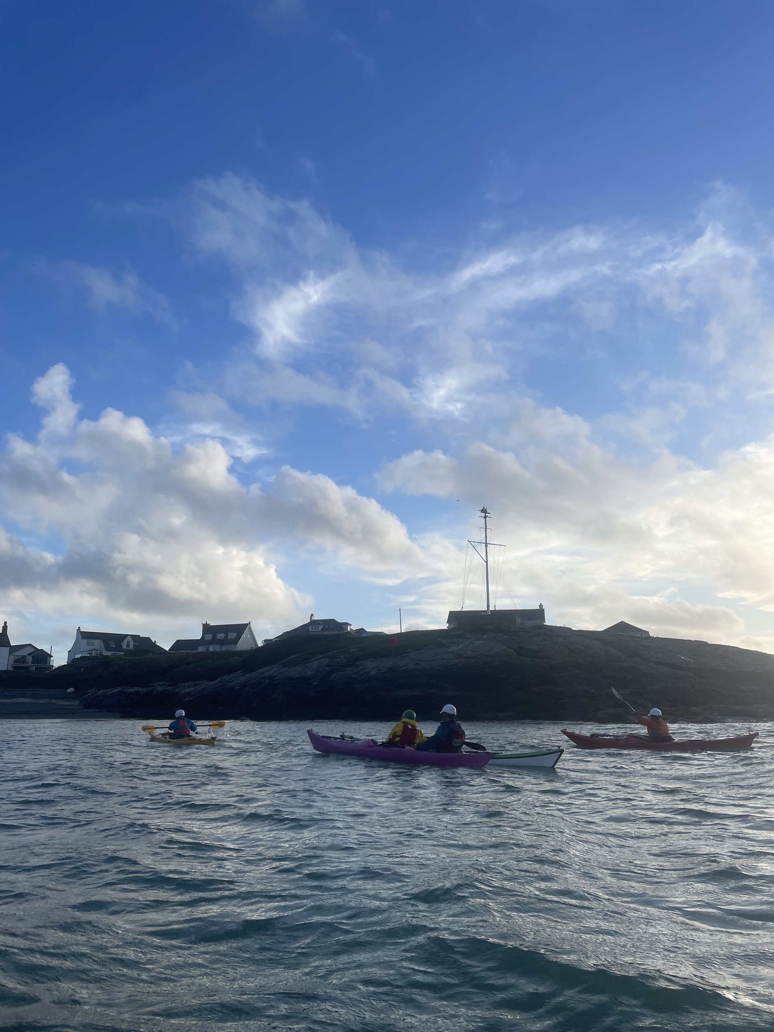 sea kayaking on anglesey