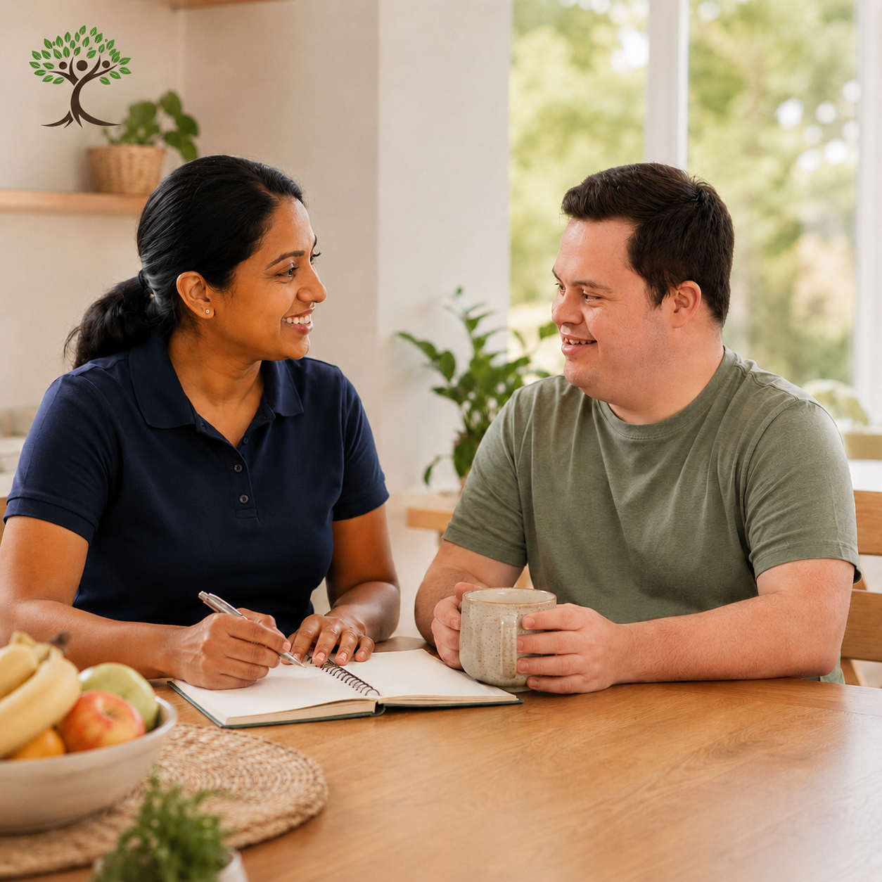 Participant and Support worker