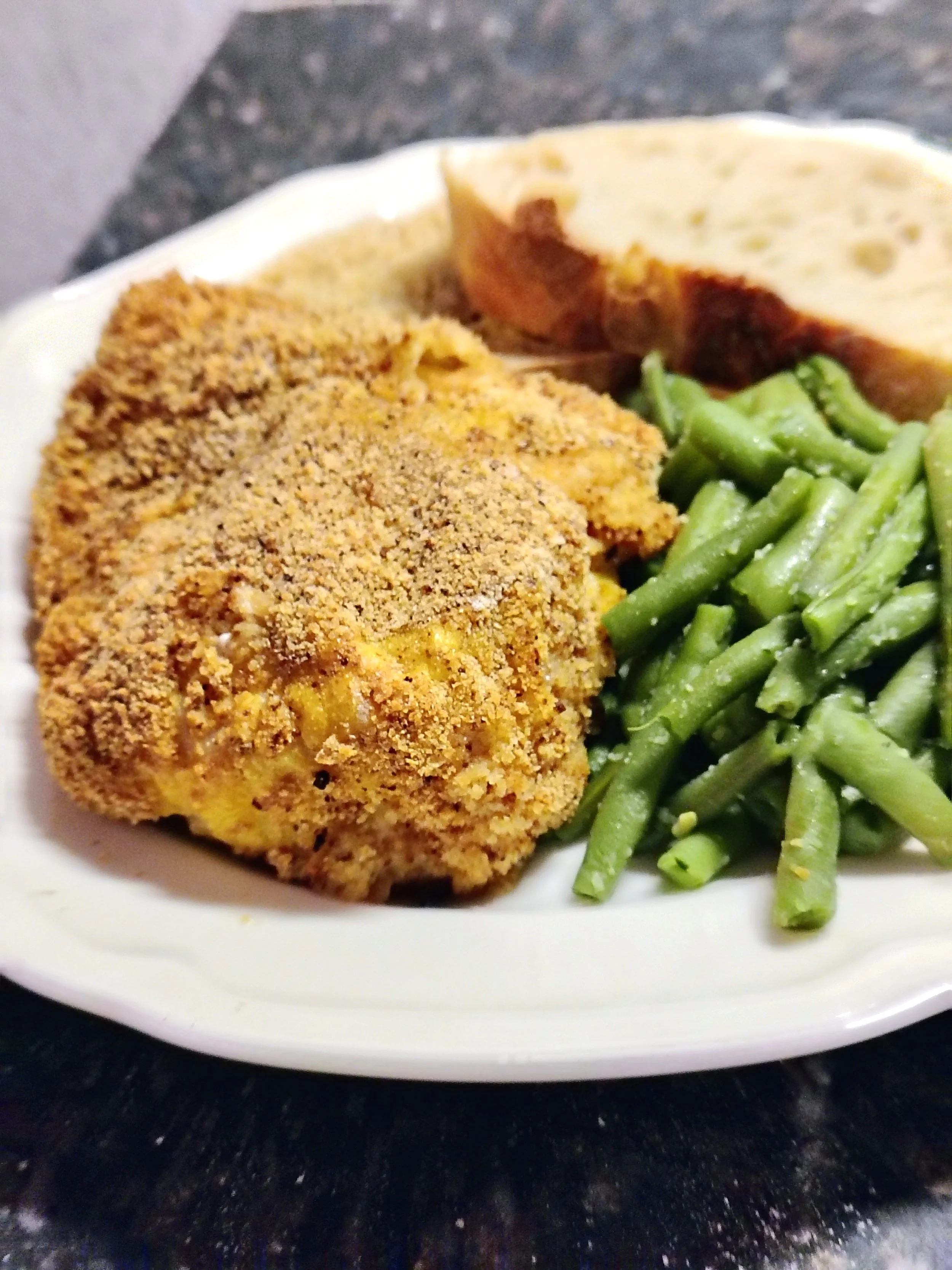 Baked Breadcrumb Chicken
