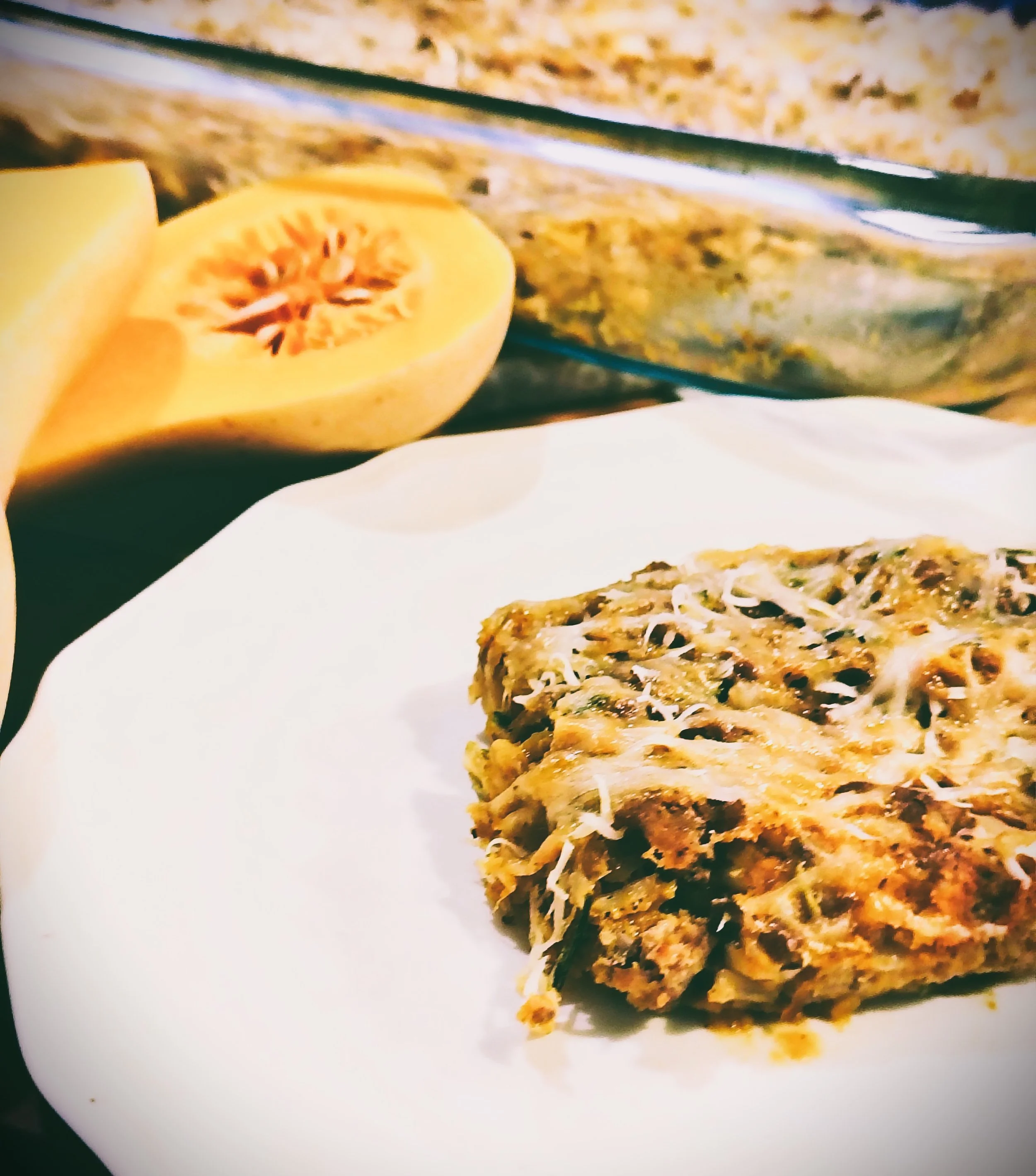 Stuffed Squash Casserole