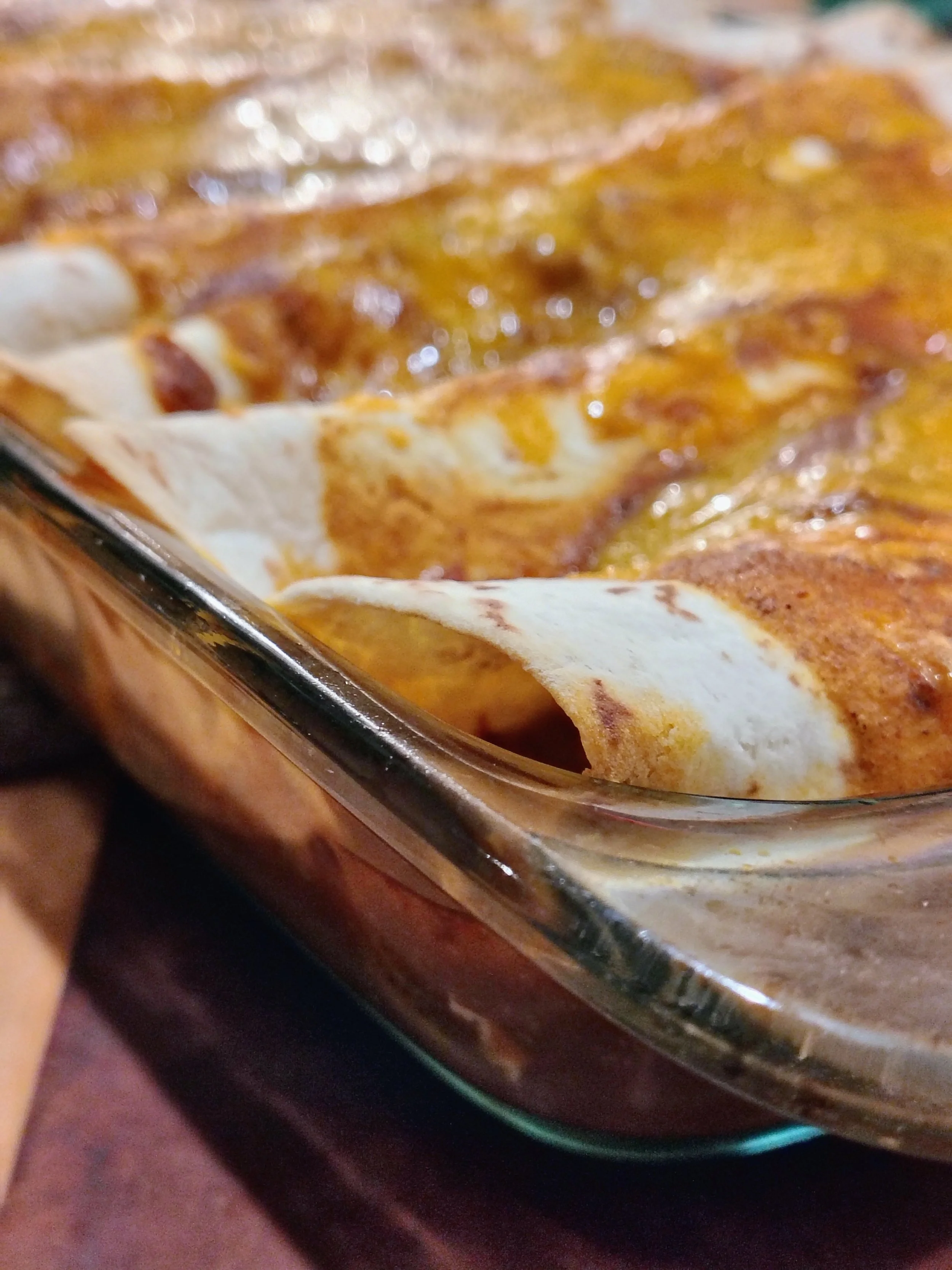 Easy Chicken Enchiladas