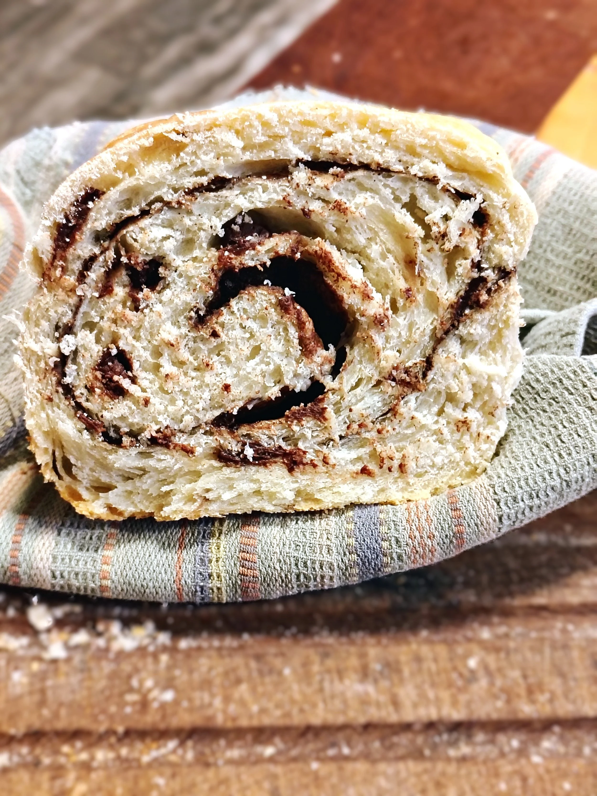 Double Chocolate Swirl Bread