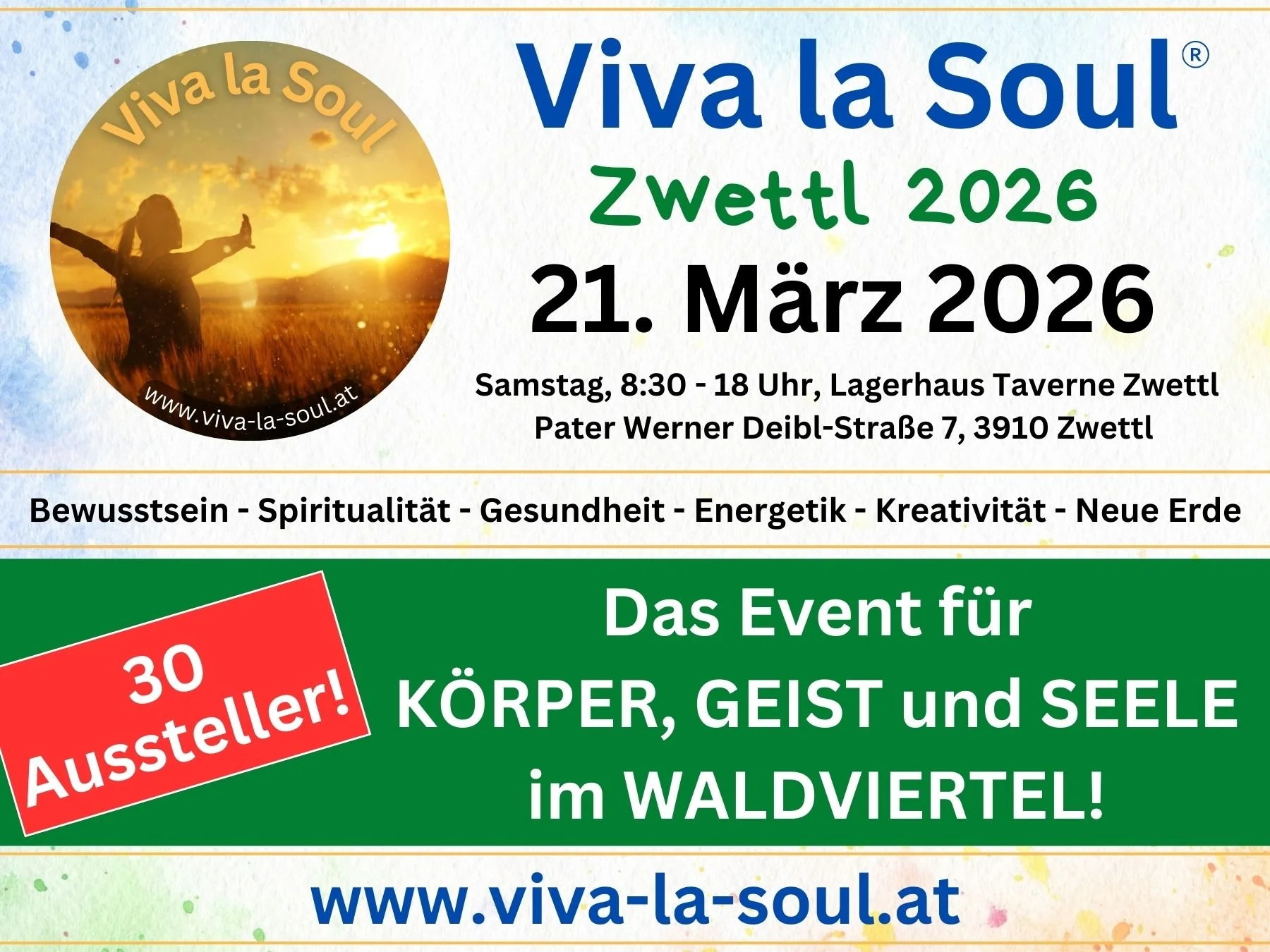 4:3 Grafik Viva la Soul Zwettl 2026