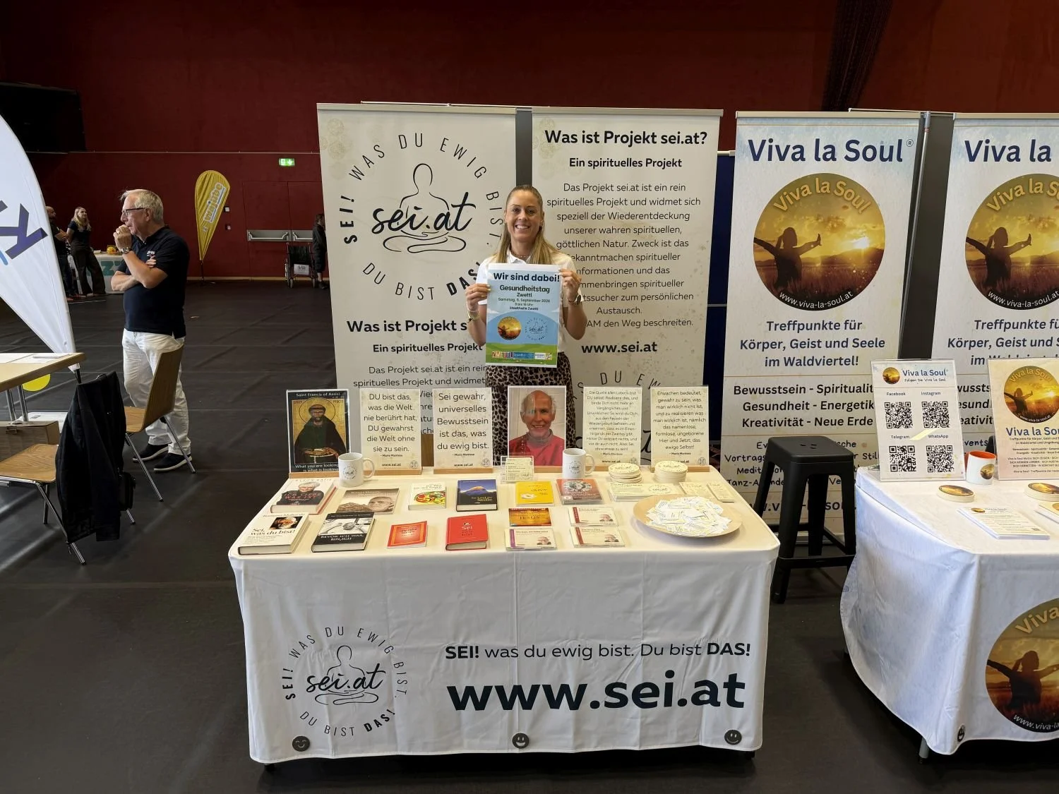 Viva la Soul und sei.at am Gesundheitstag Zwettl 2026