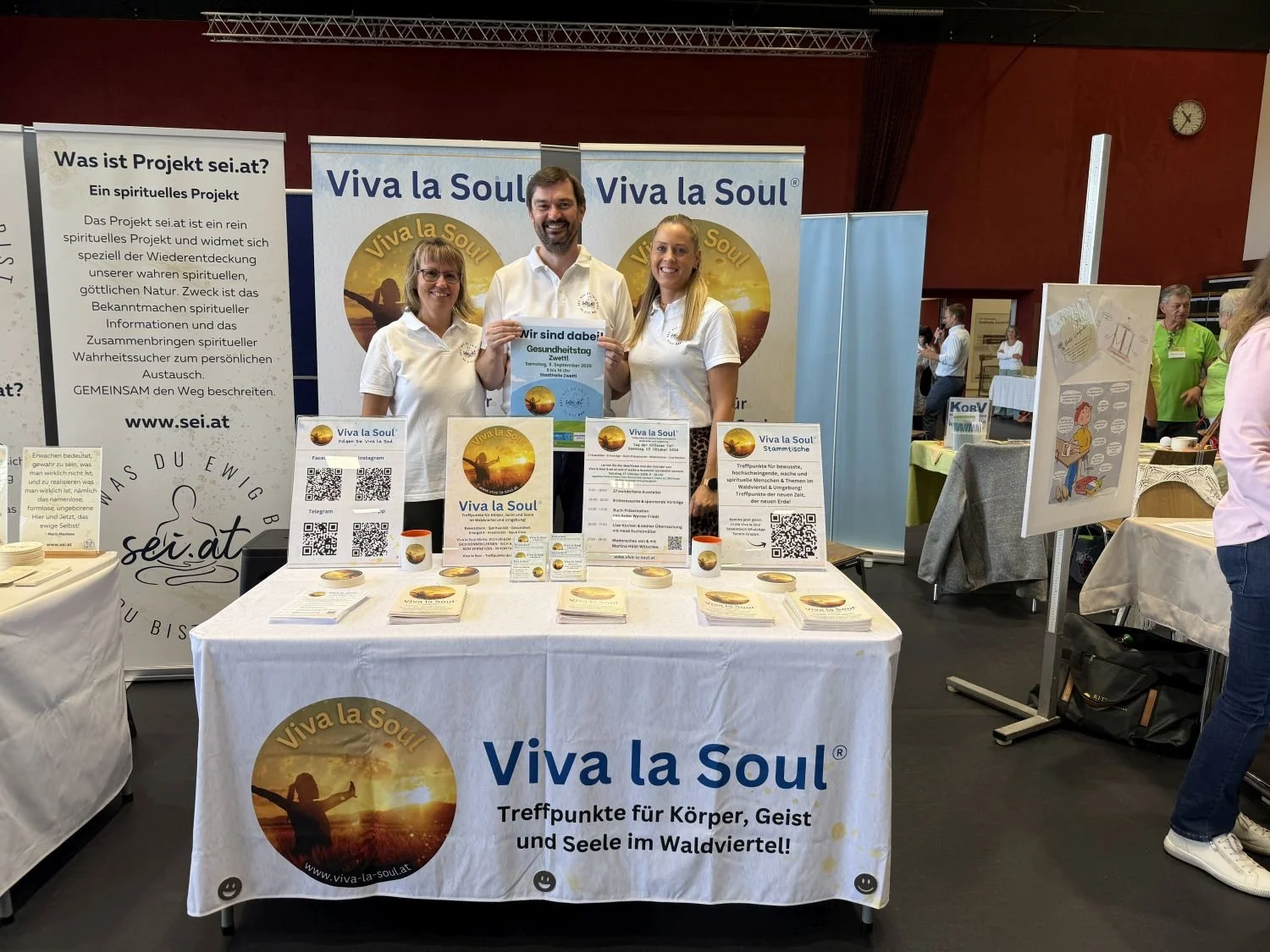Viva la Soul und sei.at am Gesundheitstag Zwettl 2026