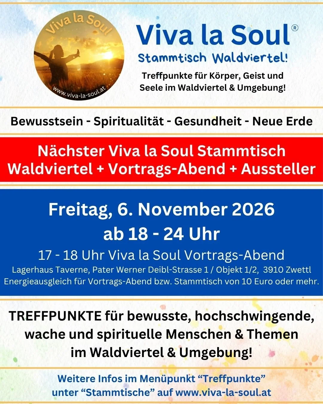 Viva la Soul Stammtisch Waldviertel & Umgebung!