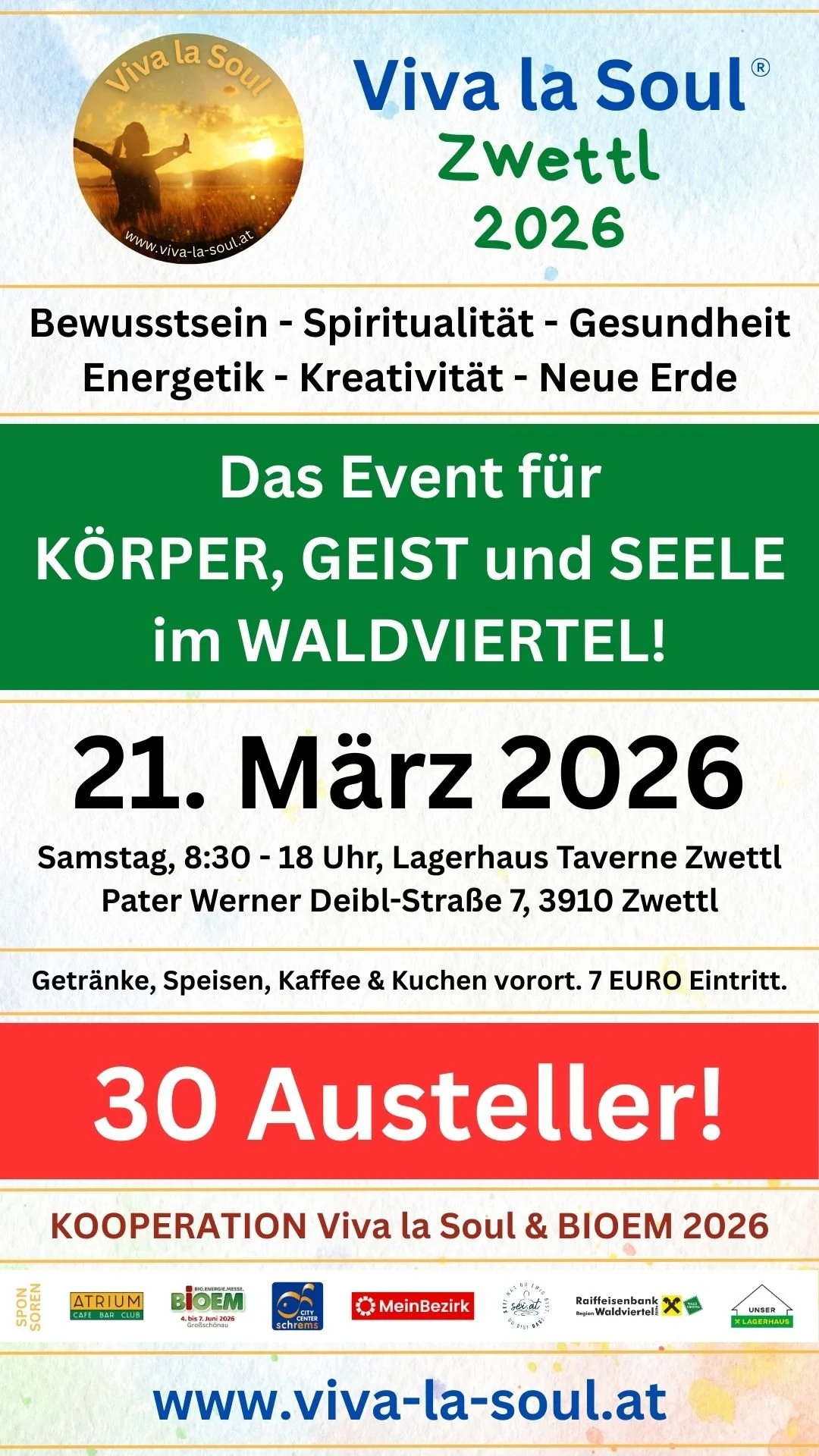 1080x1920 Grafik Viva la Soul Zwettl 2026