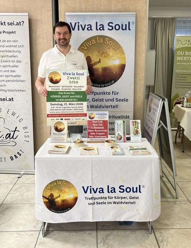 Martin Hinterlehner von Viva la Soul am Event Viva la Soul Zwettl 2026