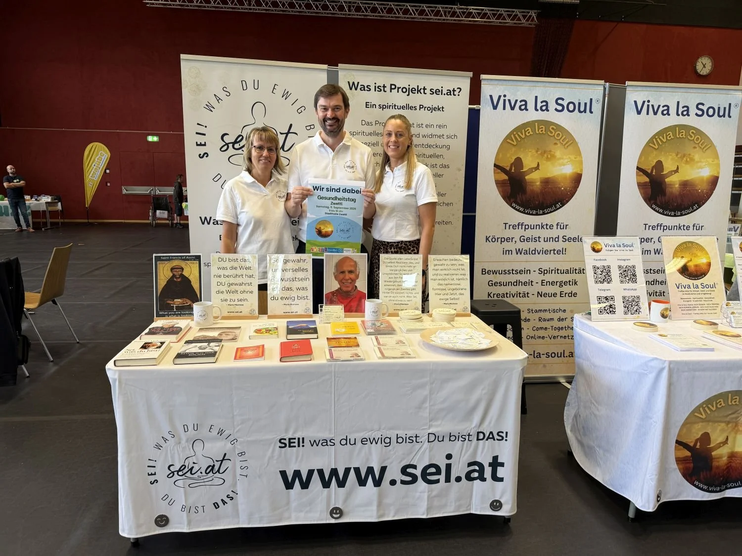 Viva la Soul und sei.at am Gesundheitstag Zwettl 2026