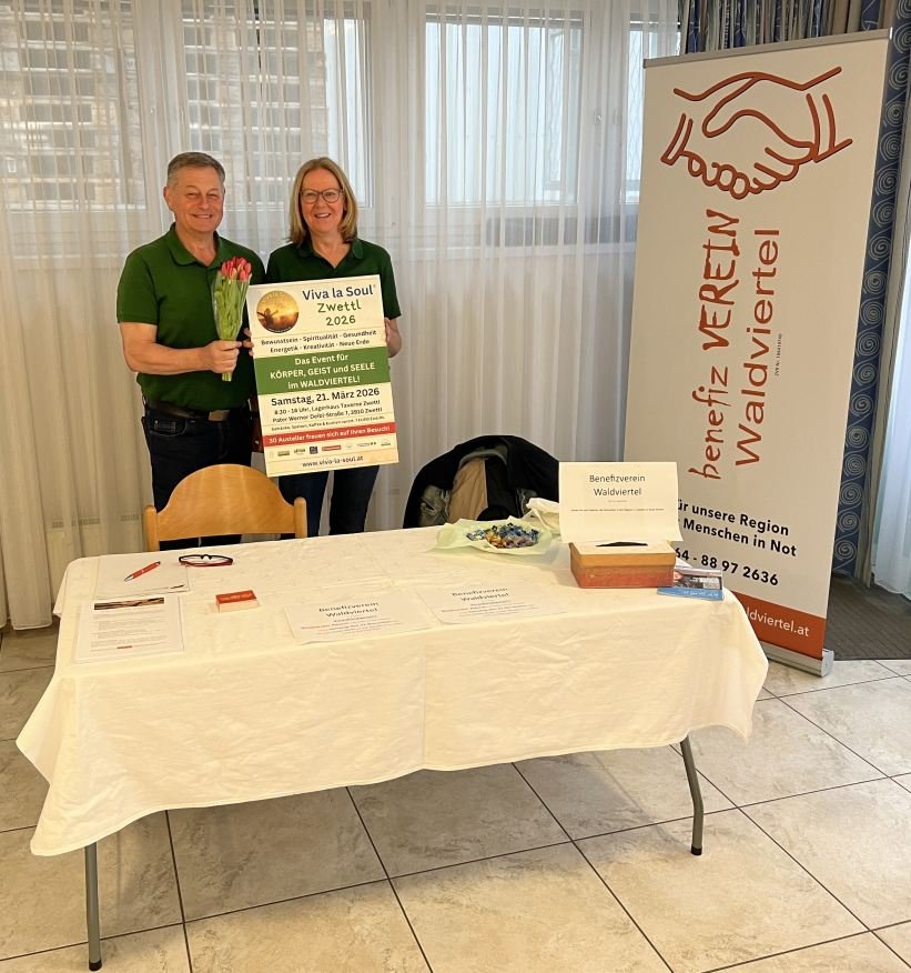 Willi Stöcklhuber am Event Viva la Soul Zwettl 2026