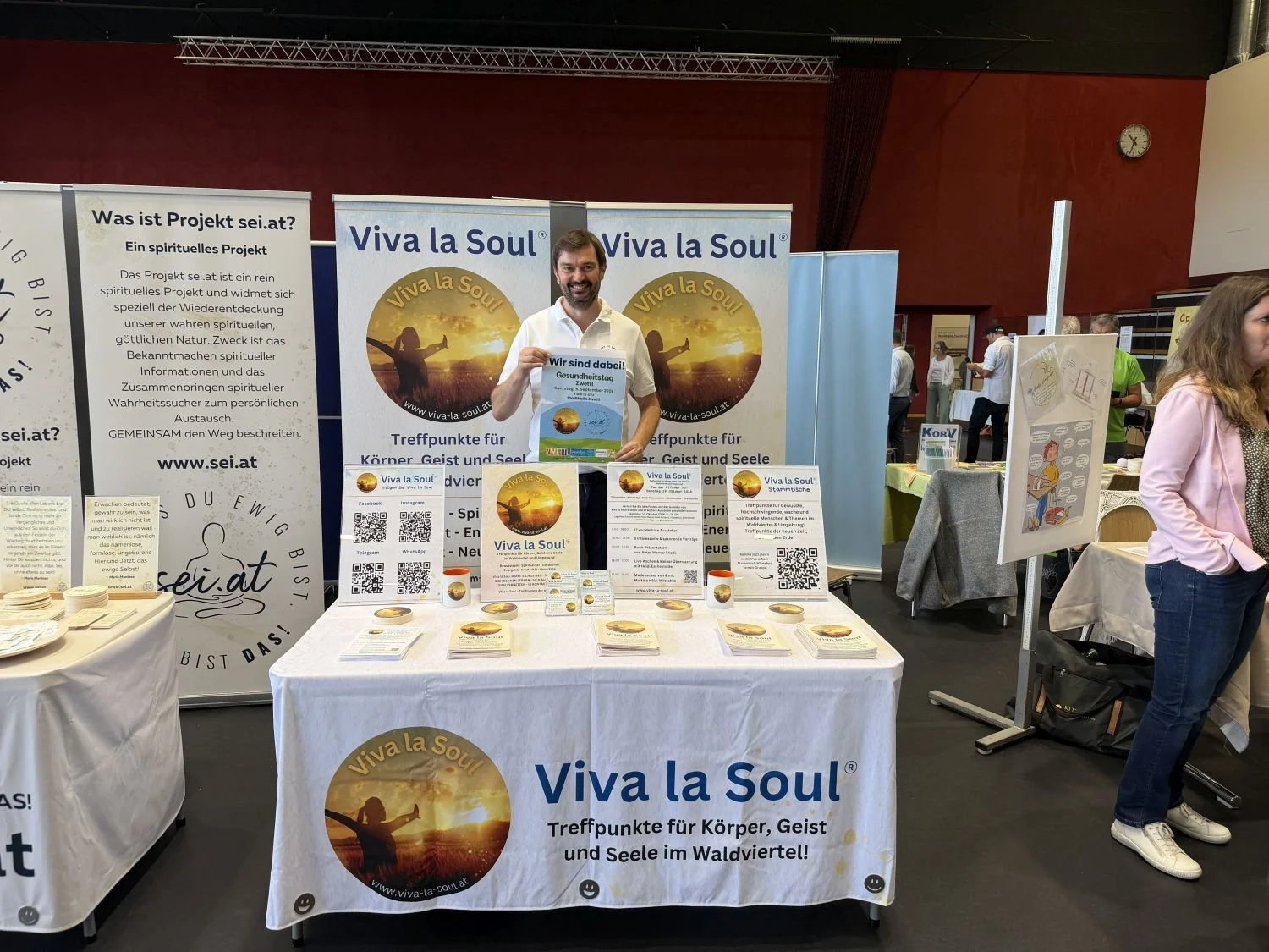 Viva la Soul und sei.at am Gesundheitstag Zwettl 2026