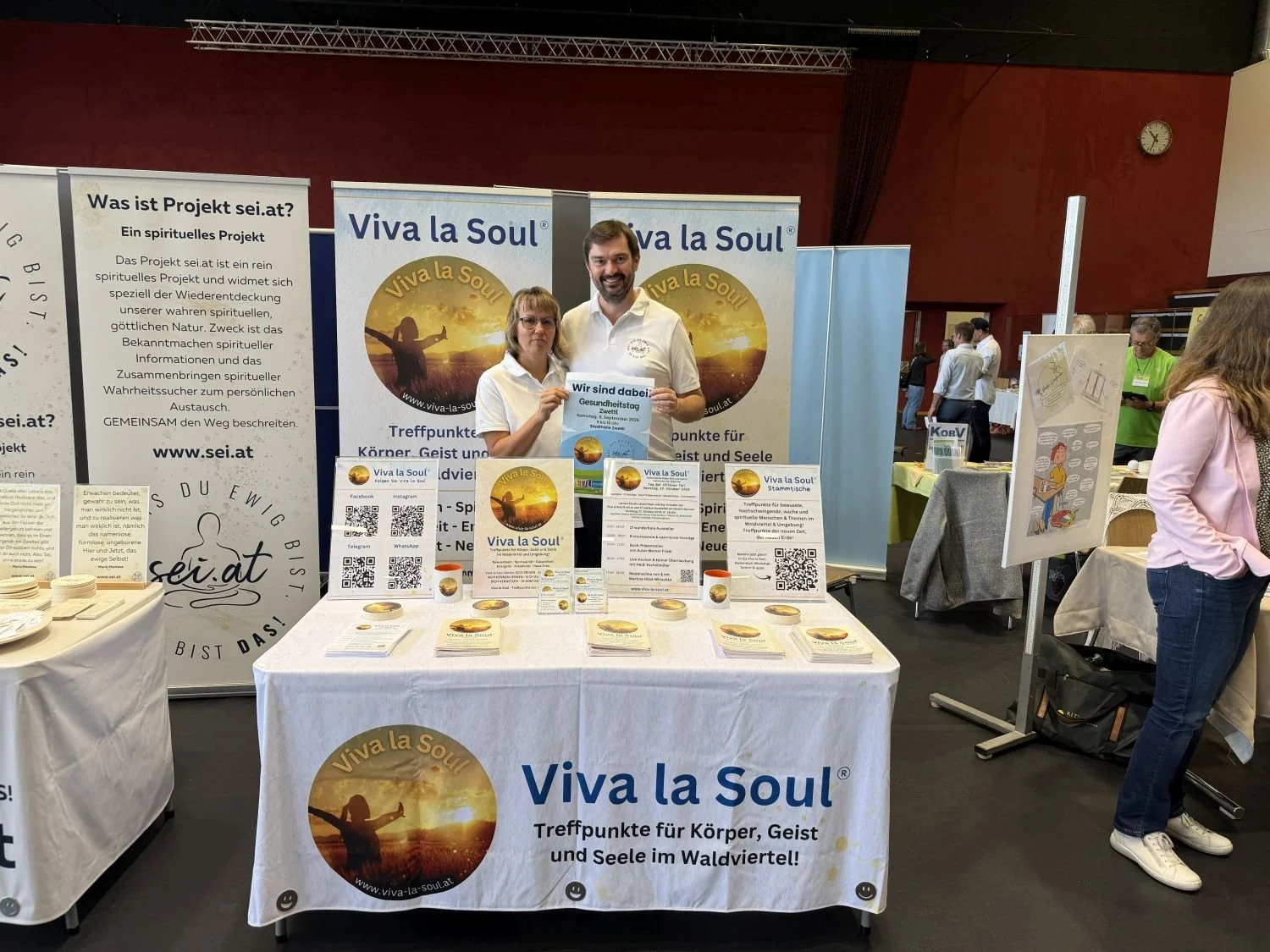 Viva la Soul und sei.at am Gesundheitstag Zwettl 2026