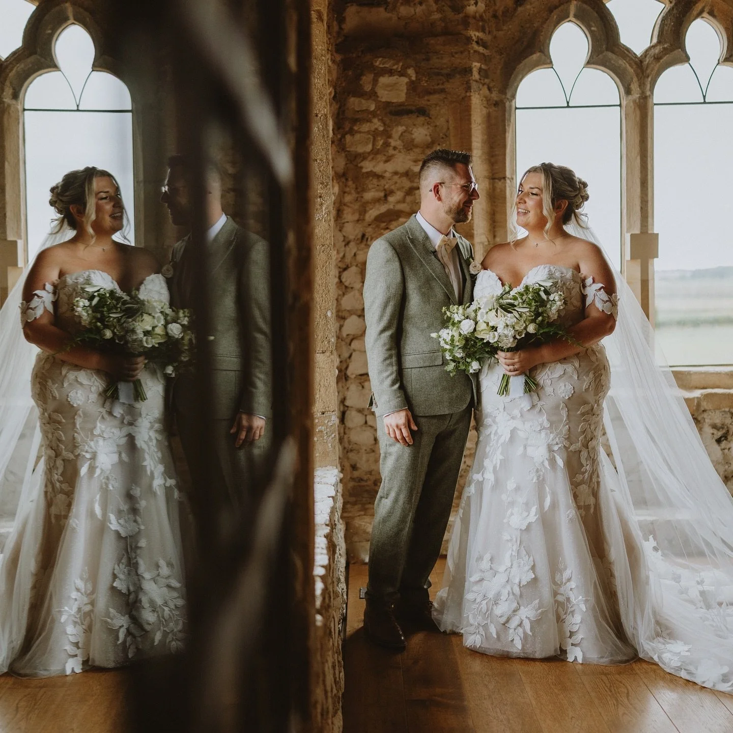 Samantha &amp; Samuel said YES at Pentney Abbey this summer! 

@pentneyabbeyweddings 
@bohobeautybox 
@makeupby_joely 
@epic.events.norfolk 
@loveweddingcakes 
@floralsistas 
@chris_bottrell_photography