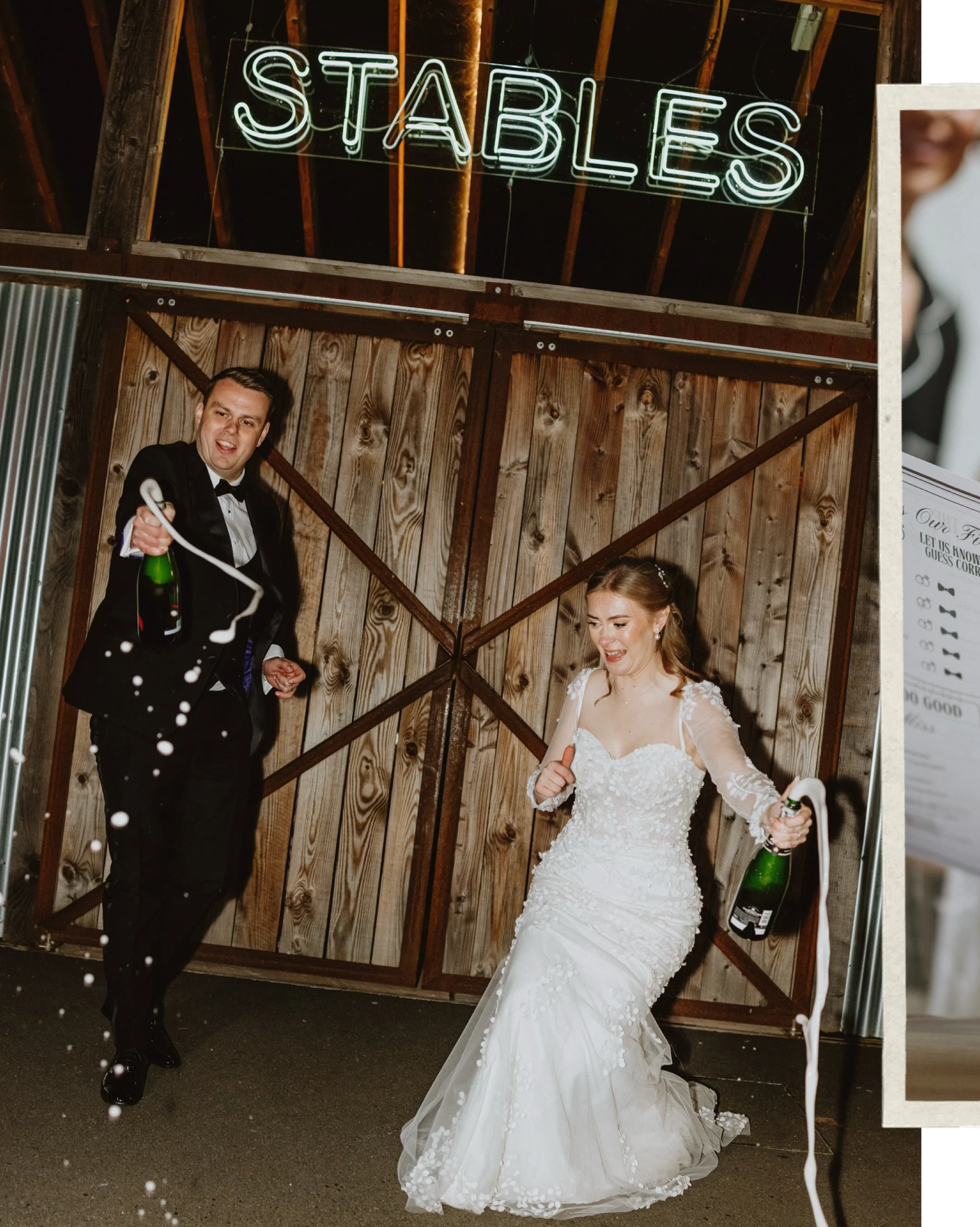 L A U R E N + J A M E S 
blog post!
A micro-wedding at the Ffolkes Arms for F1 fans Lauren &amp; James. Held in Autumn 2025, they were surrounded by family and friends and their sunset outdoor speeches were so special to witness. Head to estherrose.u