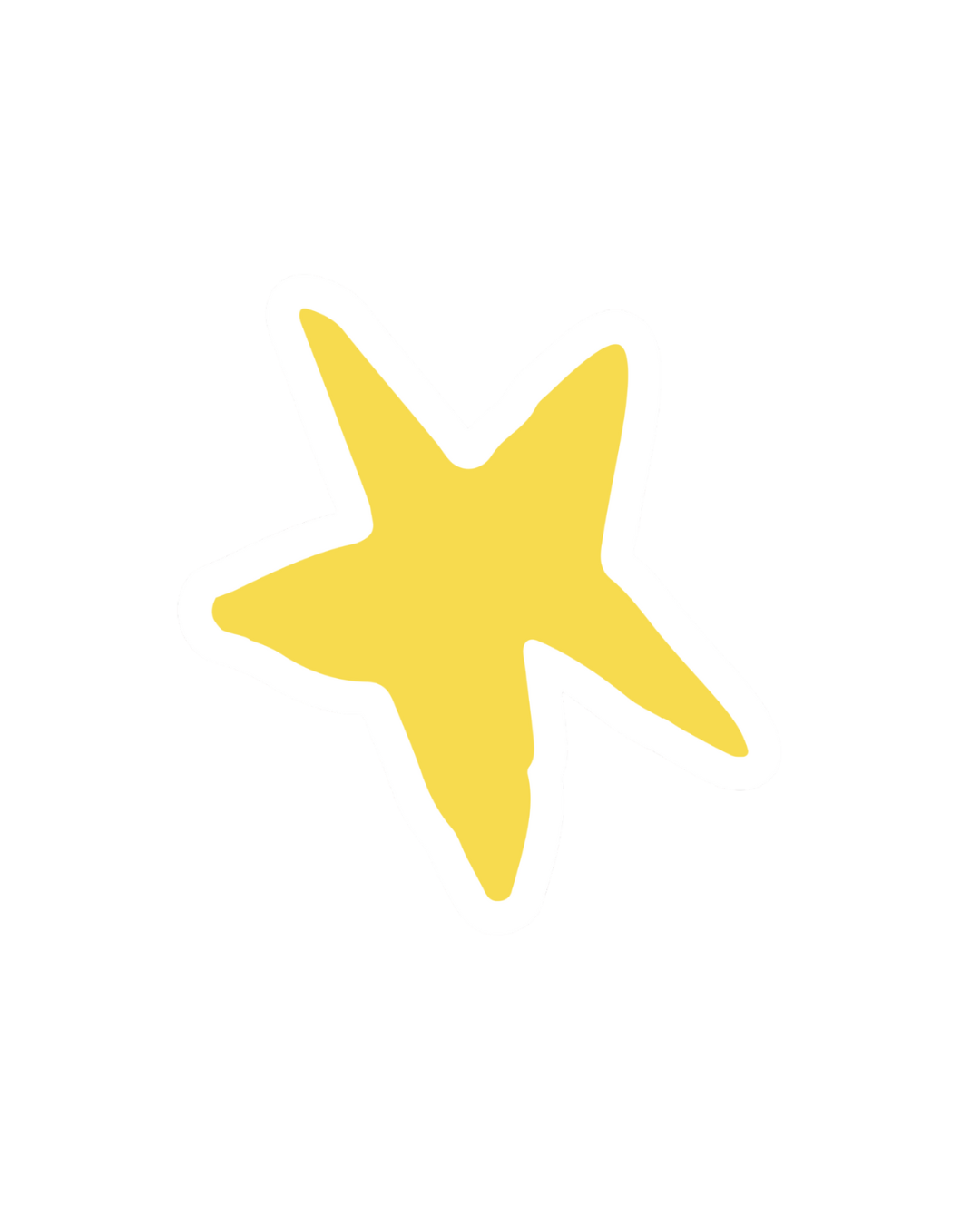Sticker - Yellow Star