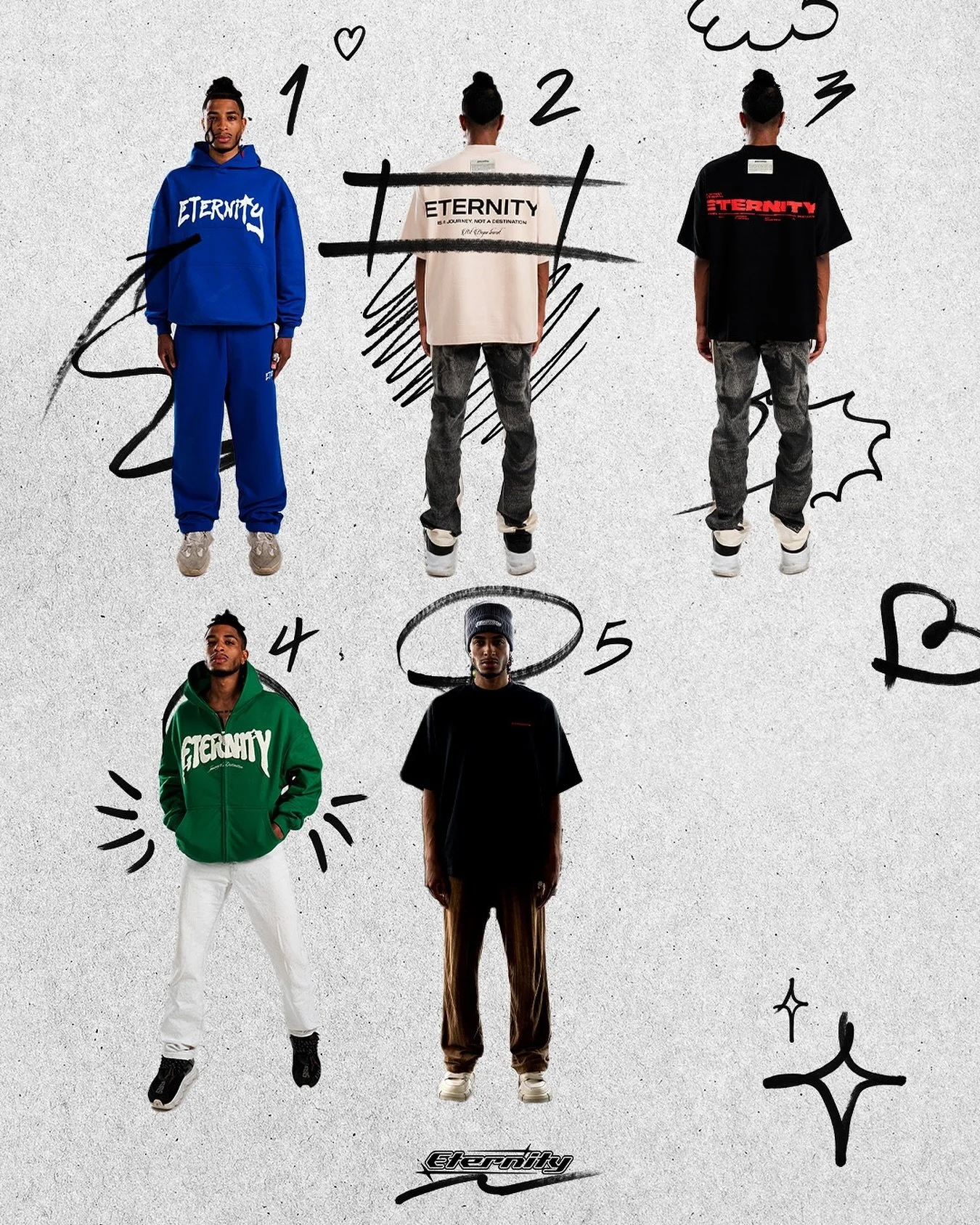 From: Artwork Design - Clothing Design Development - Production monitoring - Shop Shooting - Campaign Shooting - Post Production- Content Creation 📸📹

@eternity.clo