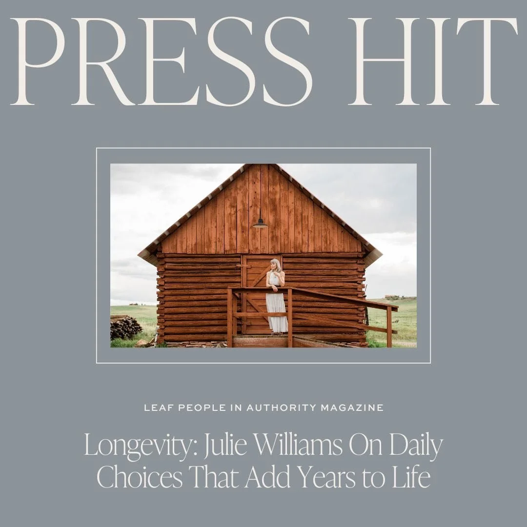 It seems like everyone is talking about aging these days, including us! Medical herbalist and founder of @leafpeopleskincare Julie Williams shares her thoughts on the daily practices she follows to improve longevity with Authority Magazine @medium.

