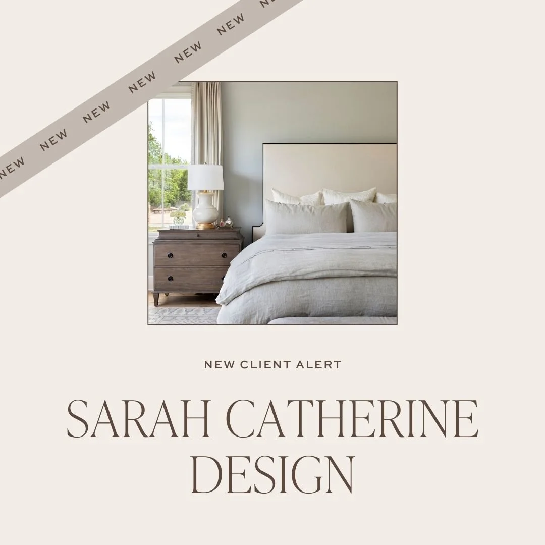 Please join us in welcoming @sarahcdesign to our beloved roster of client partners! We're thrilled to have you, Sarah and team.