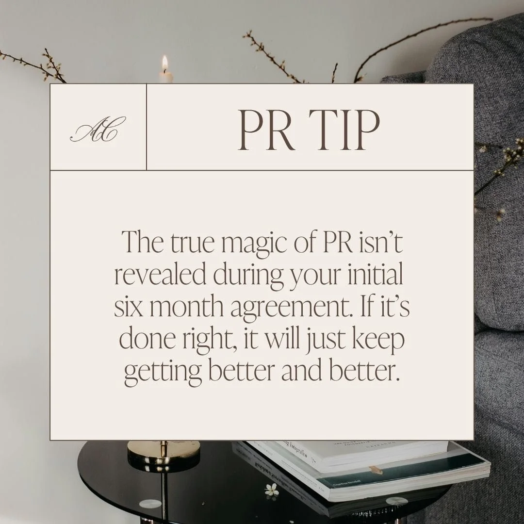 What's the magic, you ask?

For starters, your brand continues to stay top of mind with your target audience and it enhances your online presence through SEO search and AI optimization.

And, after working together for a long period of time, your PR 