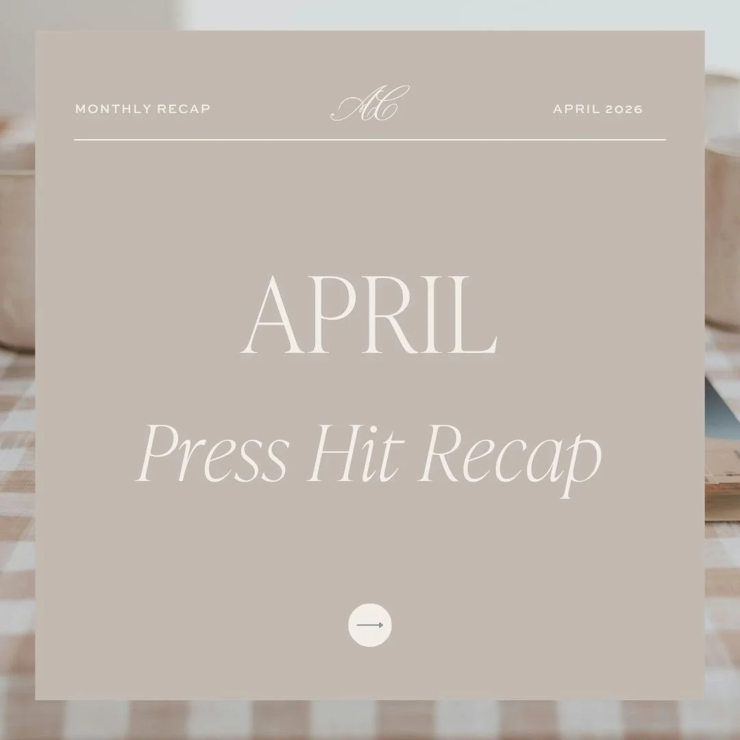Our April recap is ready! We generated a total of 123 press hits for our clients last month, including:

🌼 5 print placements
🌼 28 new digital placements
🌼 5 influencer shares
🌼 1 podcast interview

It's safe to say we're already working hard to 