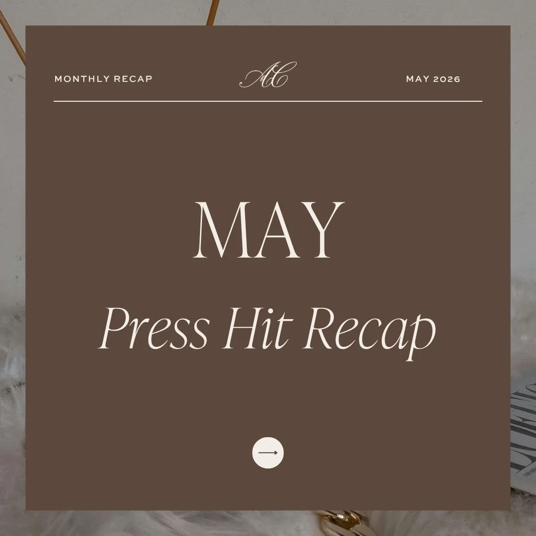 Just a smidge late with our May recap! It's quite fitting based on the way 2026 has revealed itself so far!

We closed out the month with 100 total press placements for our clients, including:

🛋️ @battencourtdesign in @housebeautiful
🪞@debbiemathe