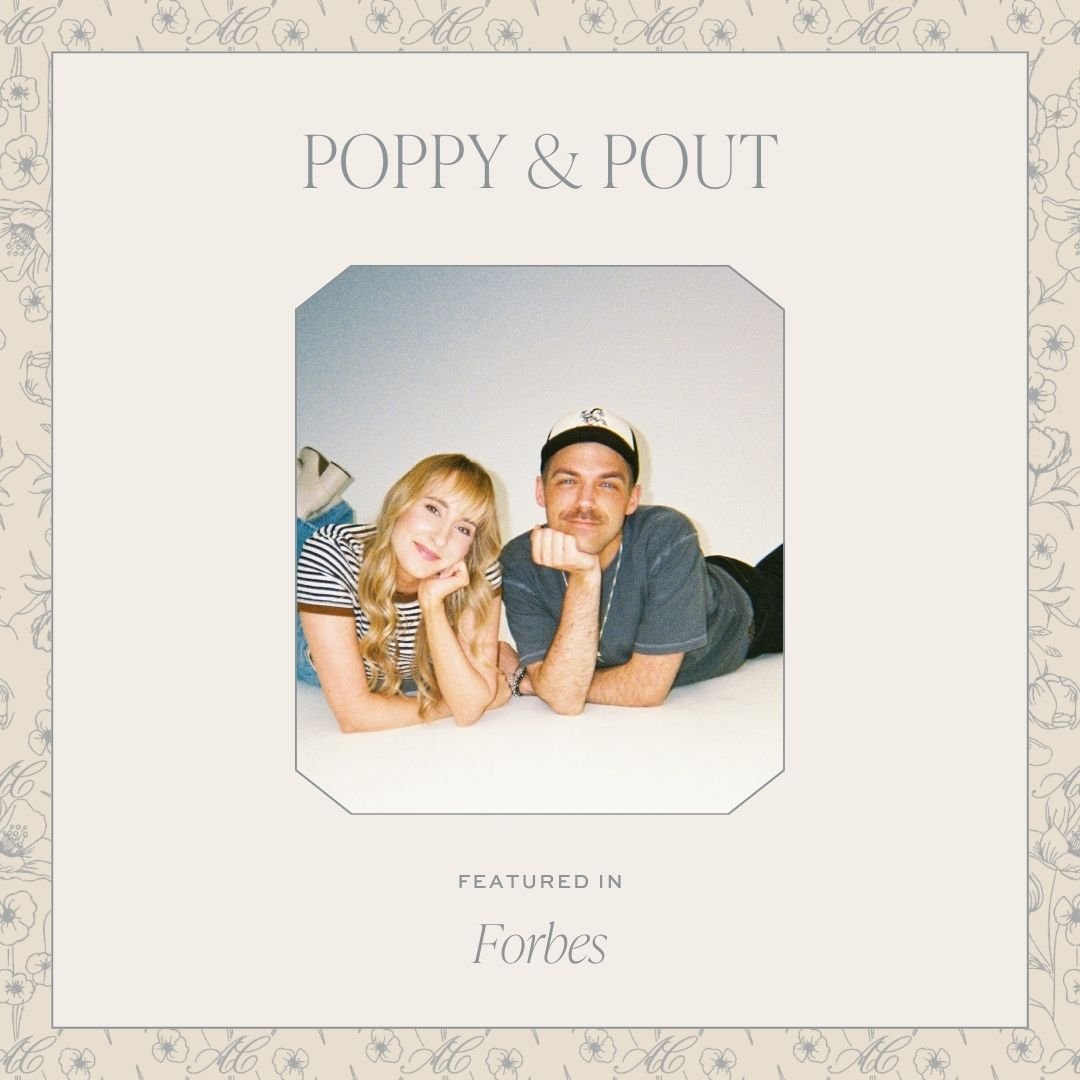 Meet the makers! It's finally time to share the @poppyandpout inception story and the two powerhouses (we're looking at you, Derek and Krysta) helming this extraordinary brand. Thanks to @forbes and @eshatravels for the opportunity!

☁️ https://www.f