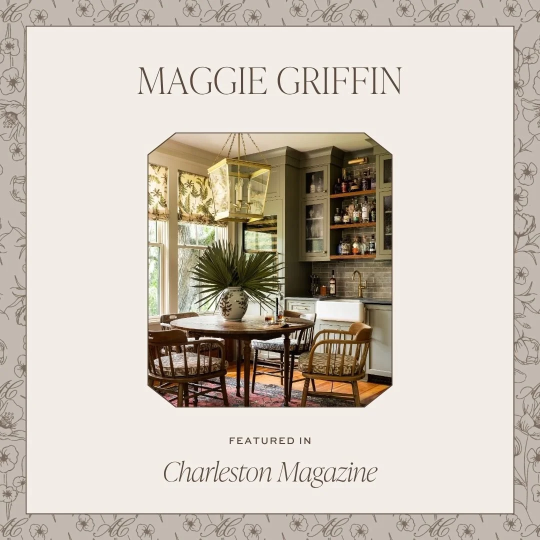 Landing home tours for our deserving interior designer clients never gets old! This McClellanville, SC project from @maggiegriffindesign is pretty special, so we wanted to find it the very best home &mdash; thankfully @charlestonmag took notice. See 
