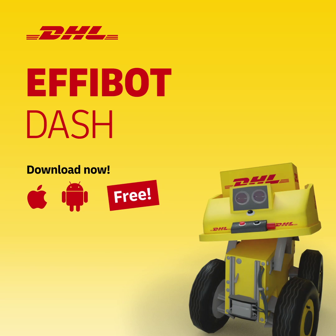 DHL Effibot Dash Game Trailer