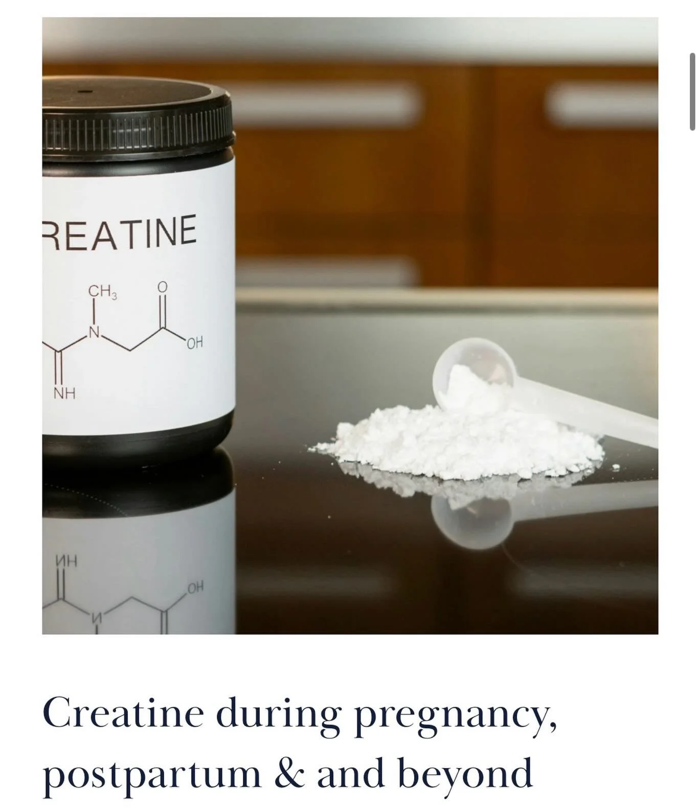 Let&rsquo;s talk about creatine 🍚

I&rsquo;m regularly asked if it&rsquo;s safe to take during pregnancy, when breastfeeding, is it worth it, what it is etc. so using current and emerging evidence I&rsquo;ve written a blog about this naturally occur