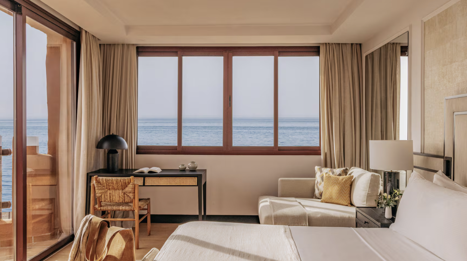 Del Mar Suite - Havsutsikt | 1 king size-säng eller 2 enkelsängar | 130 m²