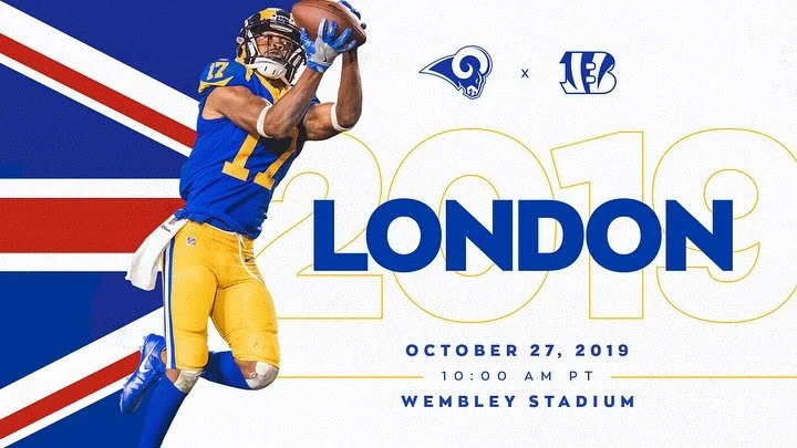 ➡️ Fåtal platser kvar till London 17.e oktober. 
Följ med till London för att se Jacksonville Jaguars ta emot Los Angeles Rams på mäktiga Wembley stadium. Flygresa t/r, transfer, 3 nätter på centralt beläge