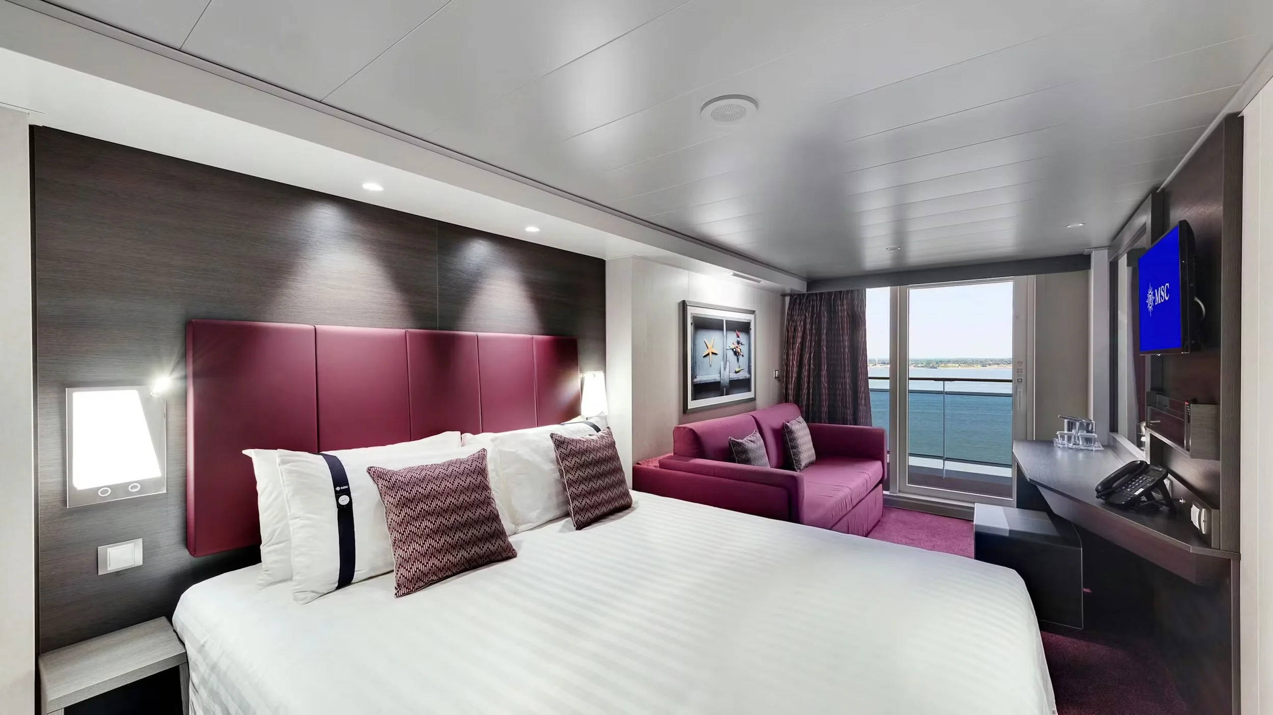 Hytt ombord på MSC Grandiosa
