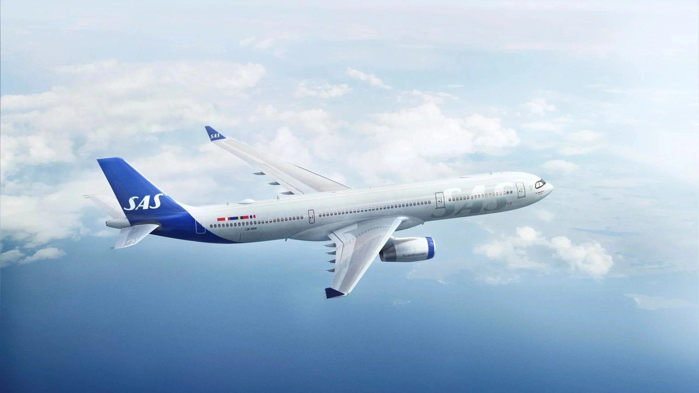 Flyg till Miami med SAS airbus flygplan