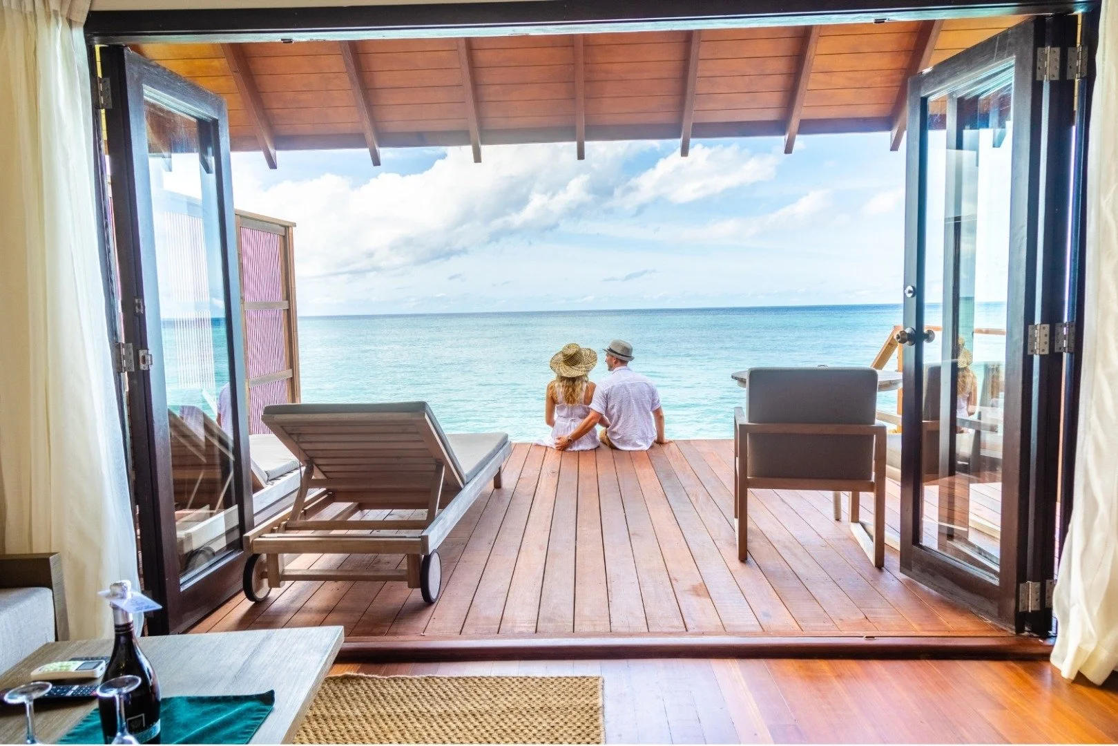 Jacuzzi Villa Maldiverna