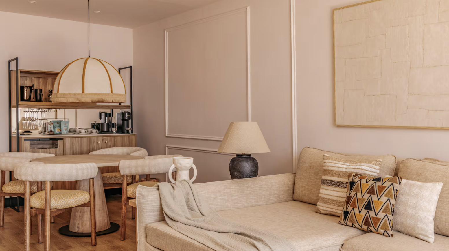 Two Bedroom Grand Suite Ocean View - Havsutsikt | 1 king size-säng och 2 dubbelsängar | 177 m²