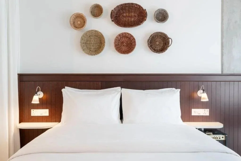 Hotellrum med dubbelsäng på Ruby Molly Hotel Dublin