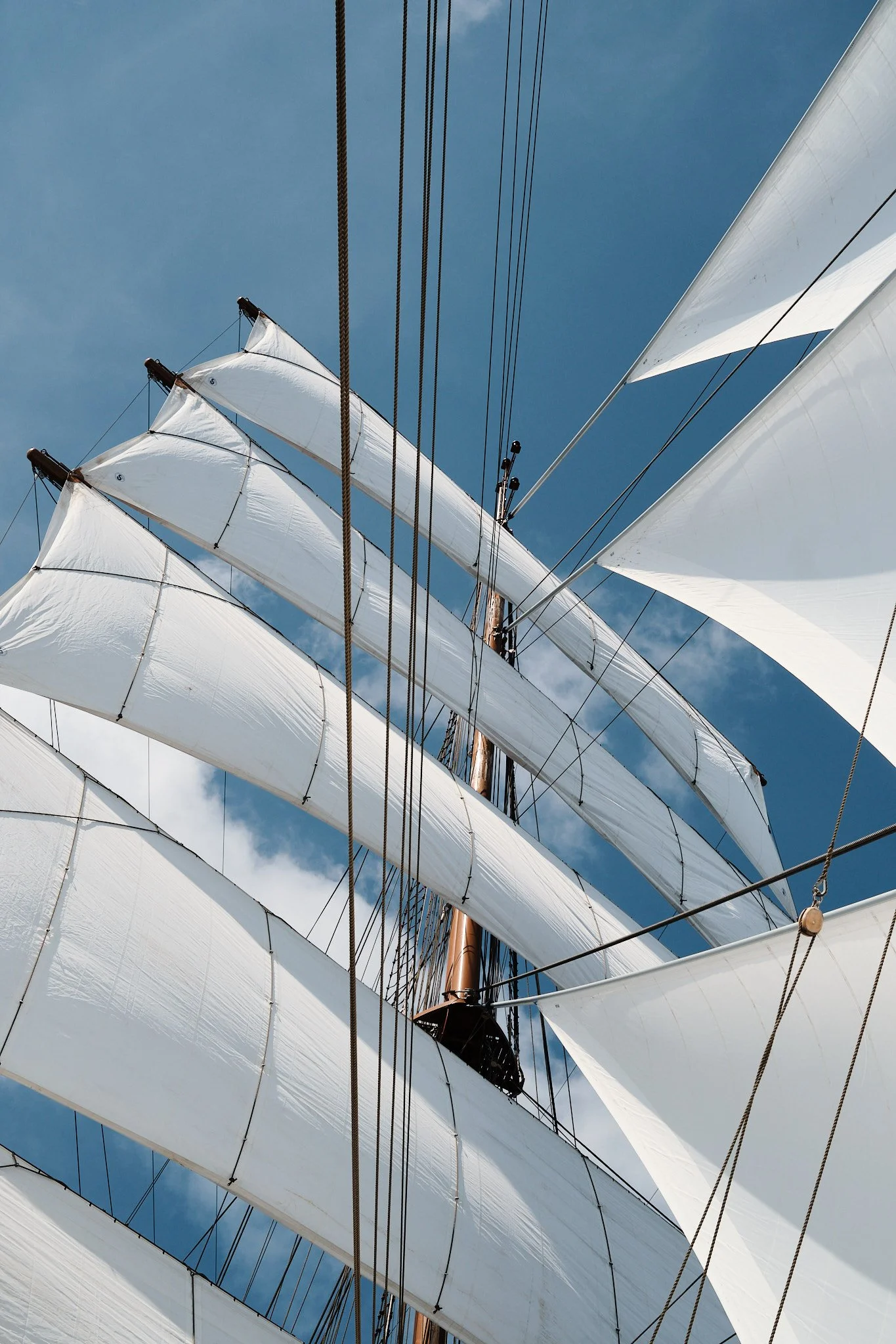 Segel och rigg på SEA CLOUD SPIRIT