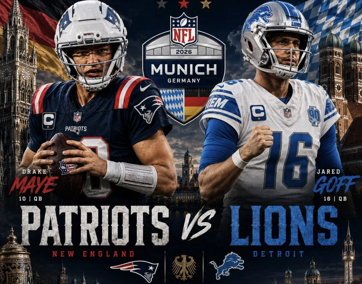 NFL-resa till München där Patriots möter Lions