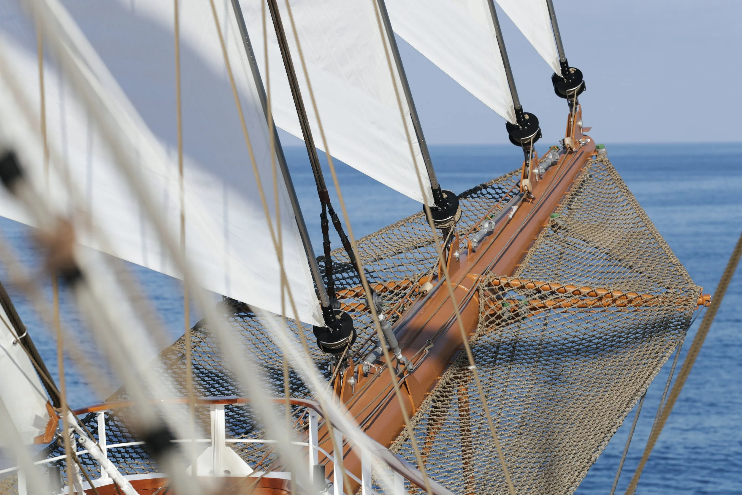 SEA CLOUD SPIRIT under segling