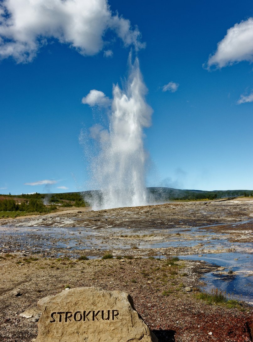 Strokkur på Island