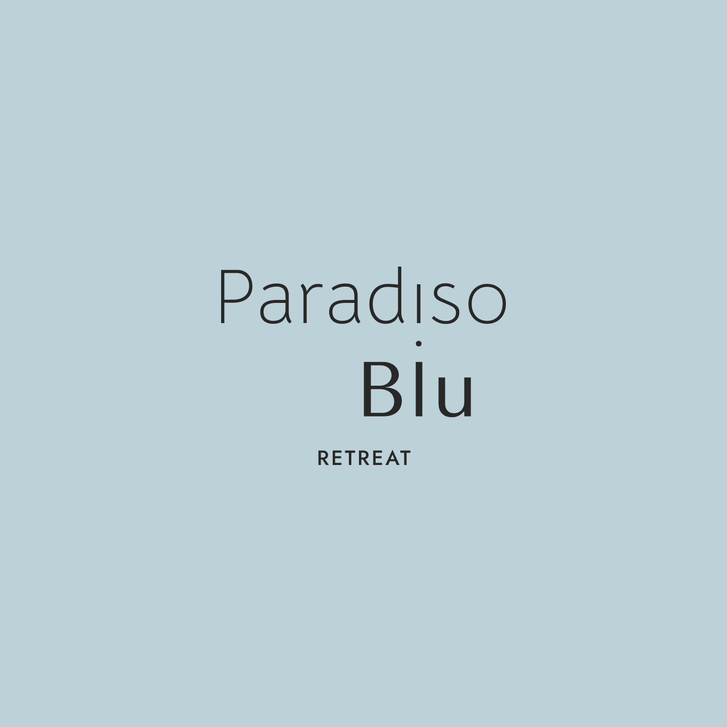 Paradiso Blu. Retreat.