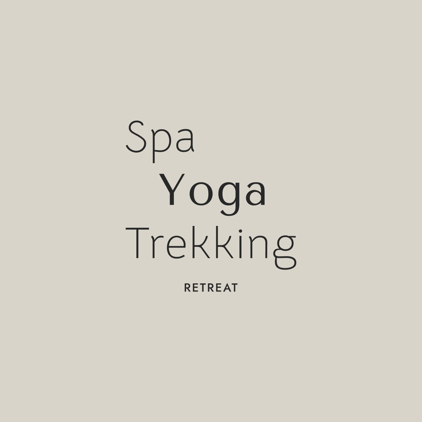 Spa, Yoga, Trekking. Retreat.