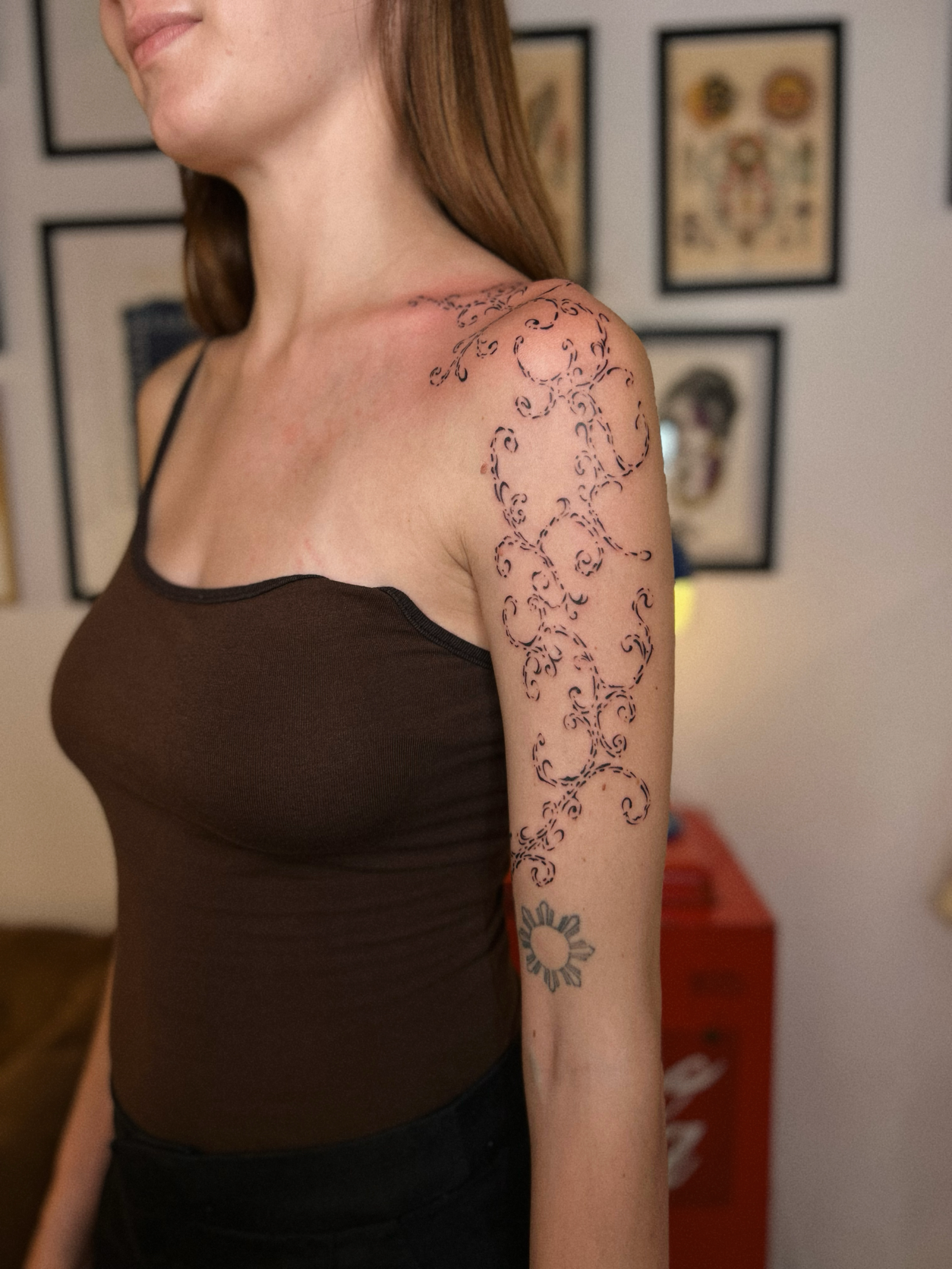 Abstract line work