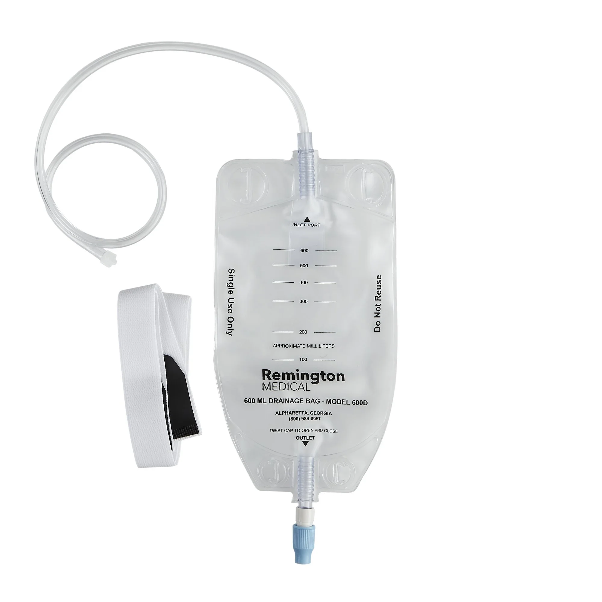 Nephrostomy Drainage Bag Remington | 600-D
