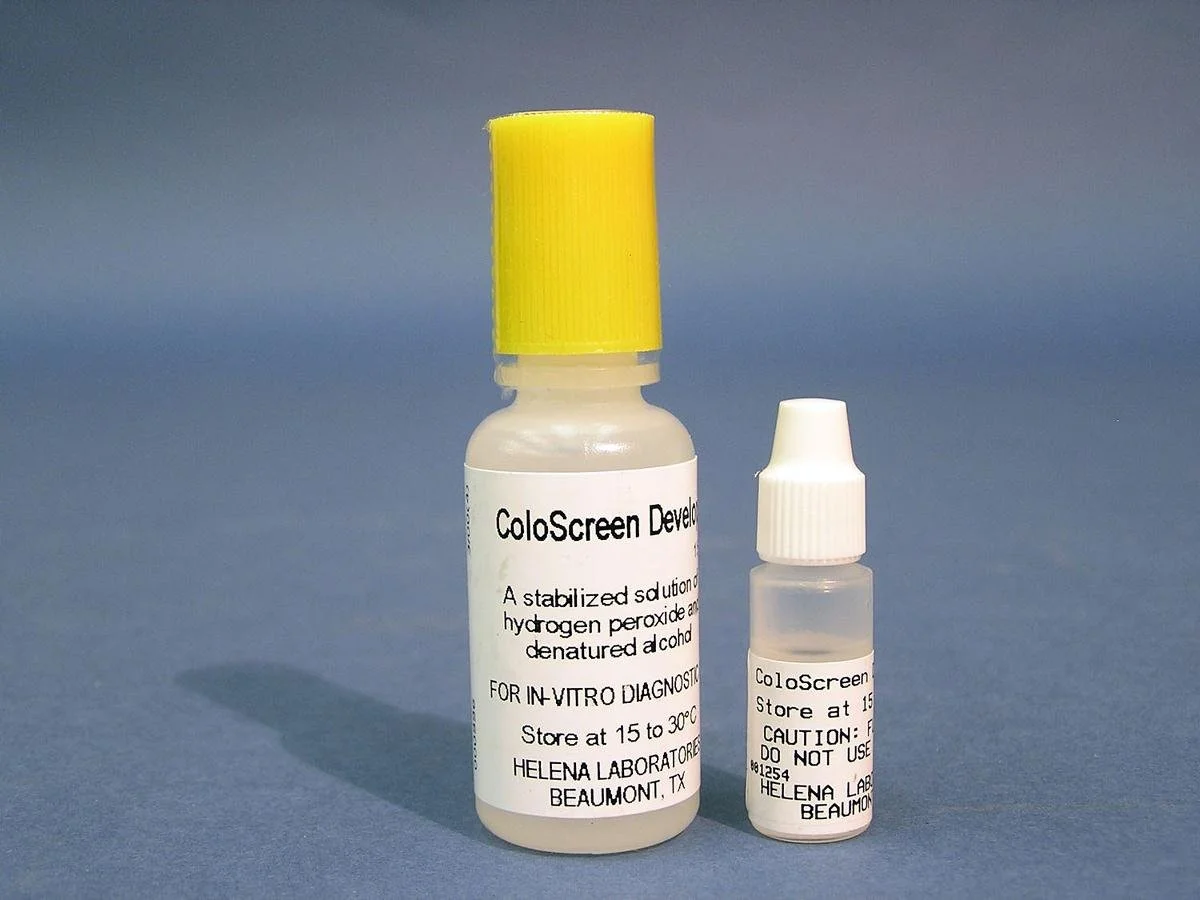 Hematology Reagent ColoScreen Developer-15 Developer Fecal Occult Blood Test Proprietary Mix 15 mL