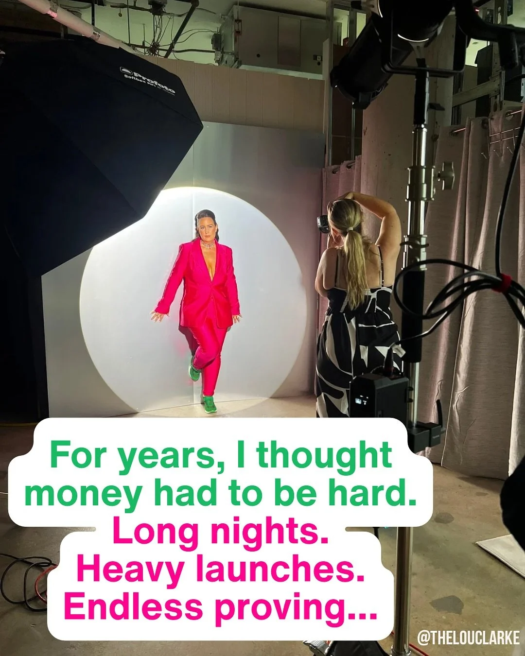 The fastest way to unlock more money?
Stop chasing hard.

Start selling what&rsquo;s easy for you.
⚡️ The thing that lights you up
⚡️ The thing that takes you 5 minutes
⚡️ The thing others would pay to move through faster

This is the shortcut they&r