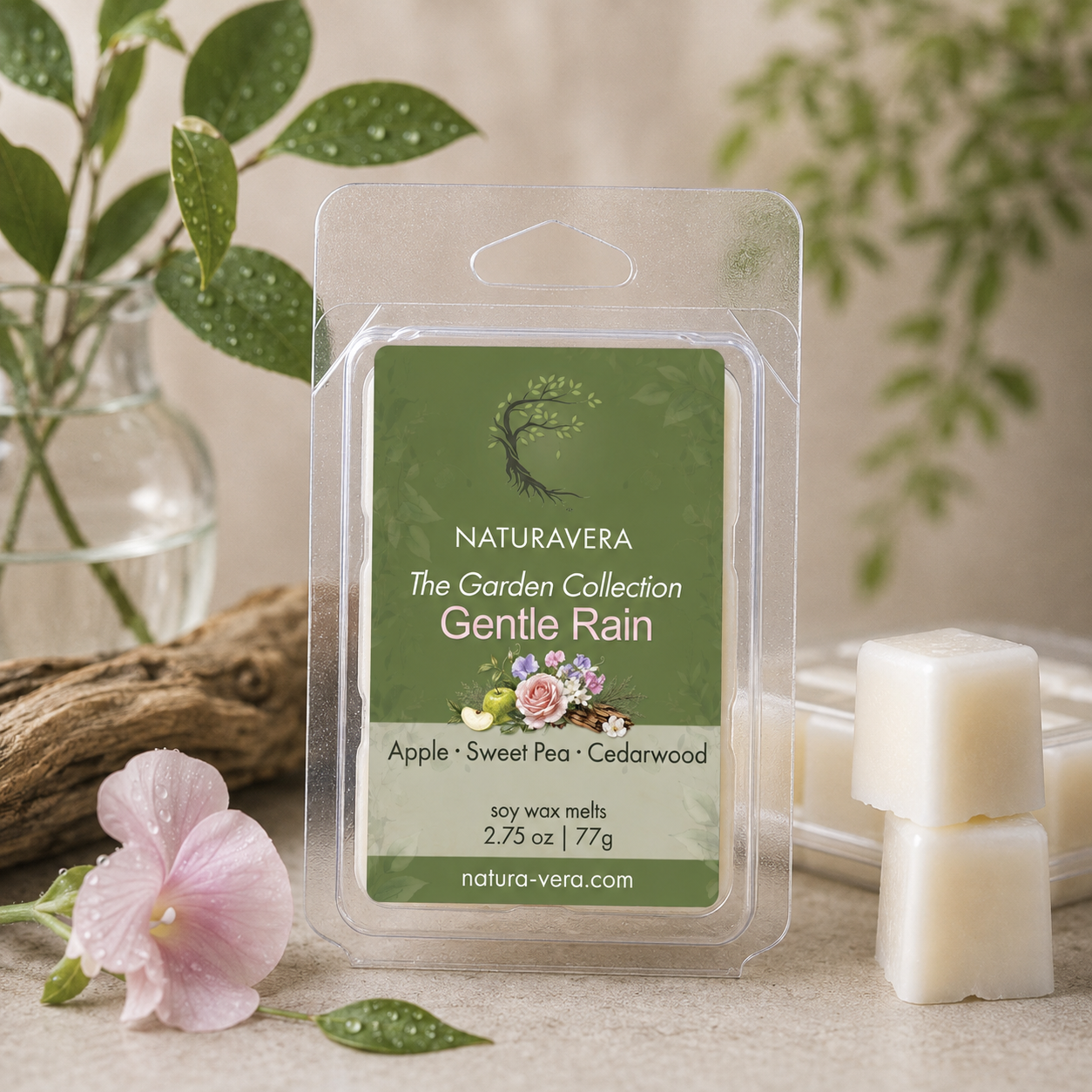 The Garden Collection - Gentle Rain Soy Wax Melts