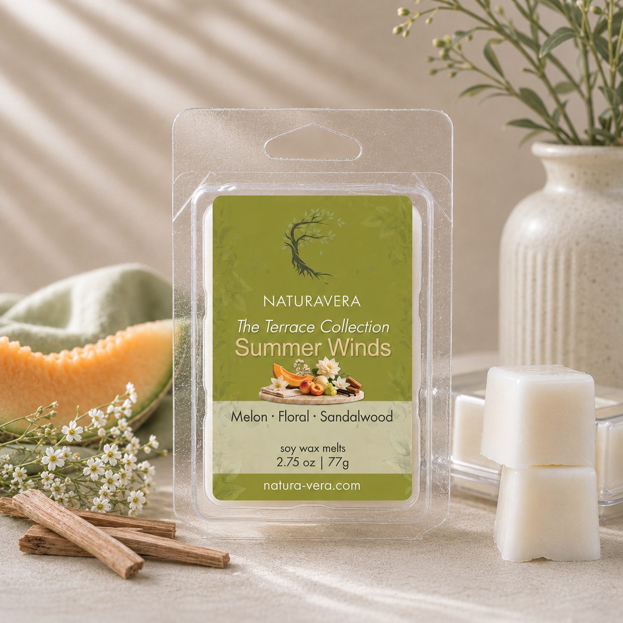 The Terrace Collection - Summer Winds Soy Wax Melts
