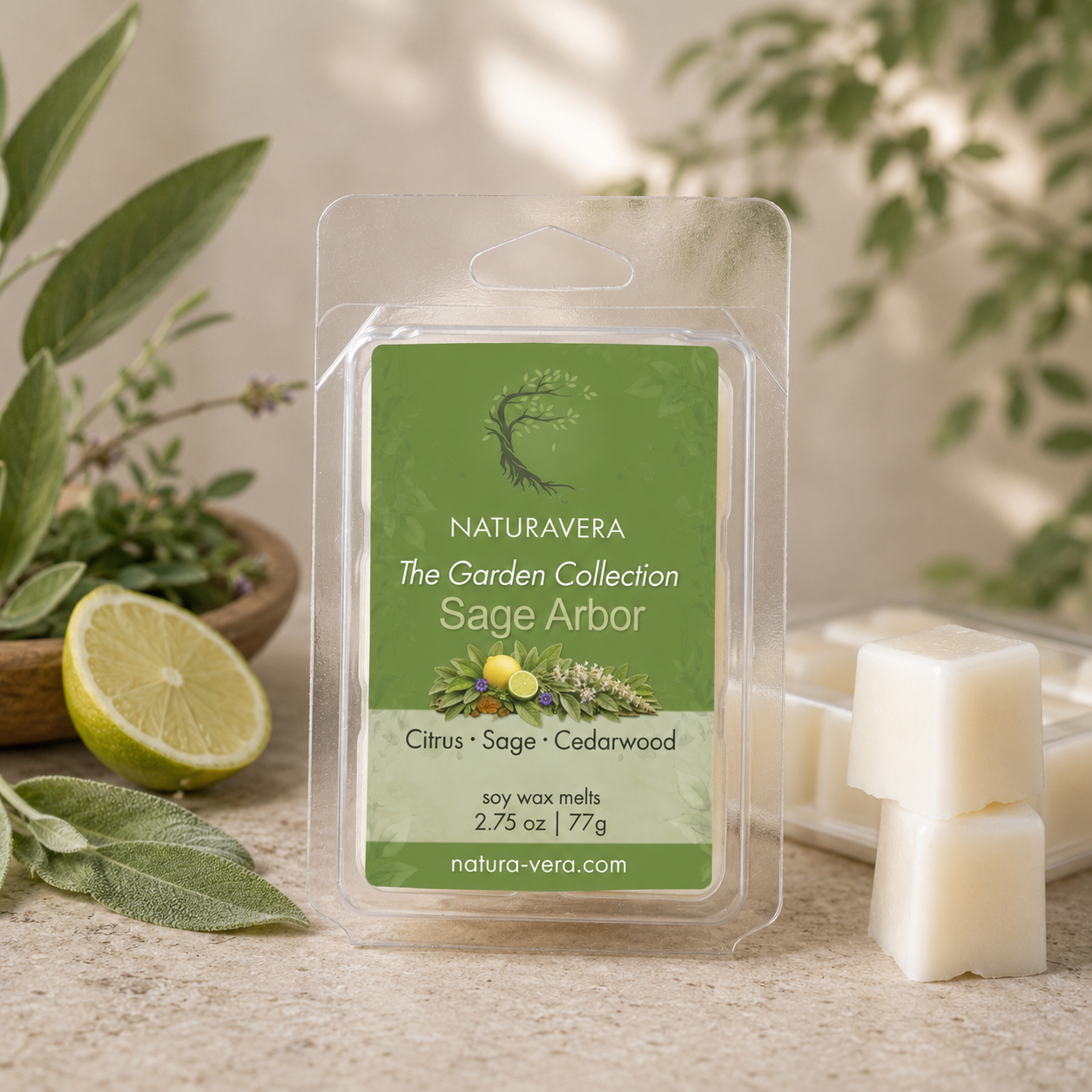 The Garden Collection - Sage Arbor Soy Wax Melts